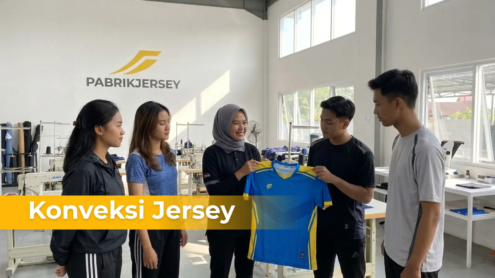 Pusat Konveksi Jersey Olahraga: Solusi Jasa Pembuatan Kaos Tim Custom Terpercaya