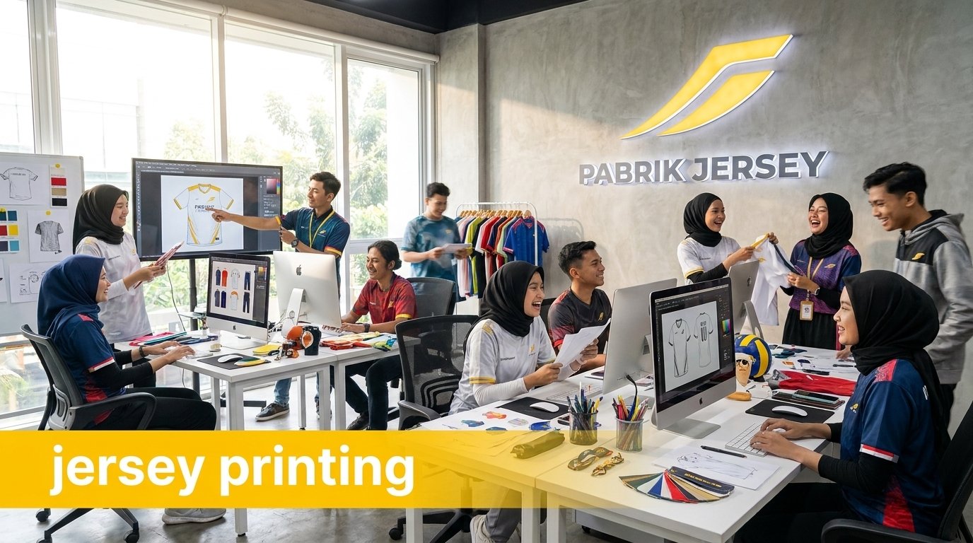 Solusi All In Jersey Printing: Bikin Baju Olahraga Full Print Bebas Custom