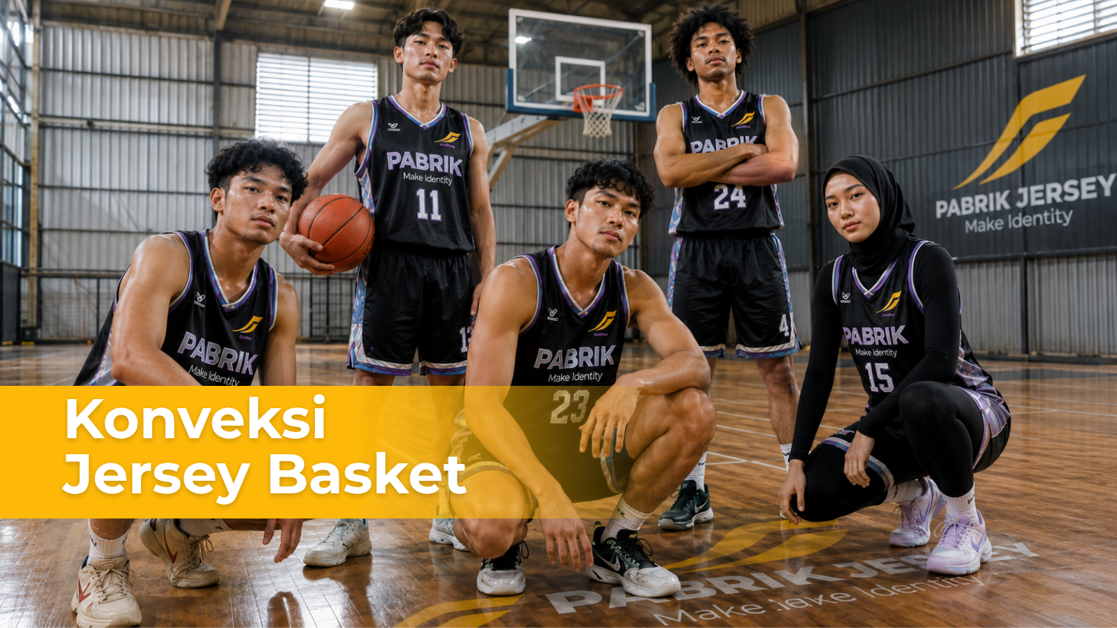 Konveksi Jersey Basket Custom & Full Print Terbaik