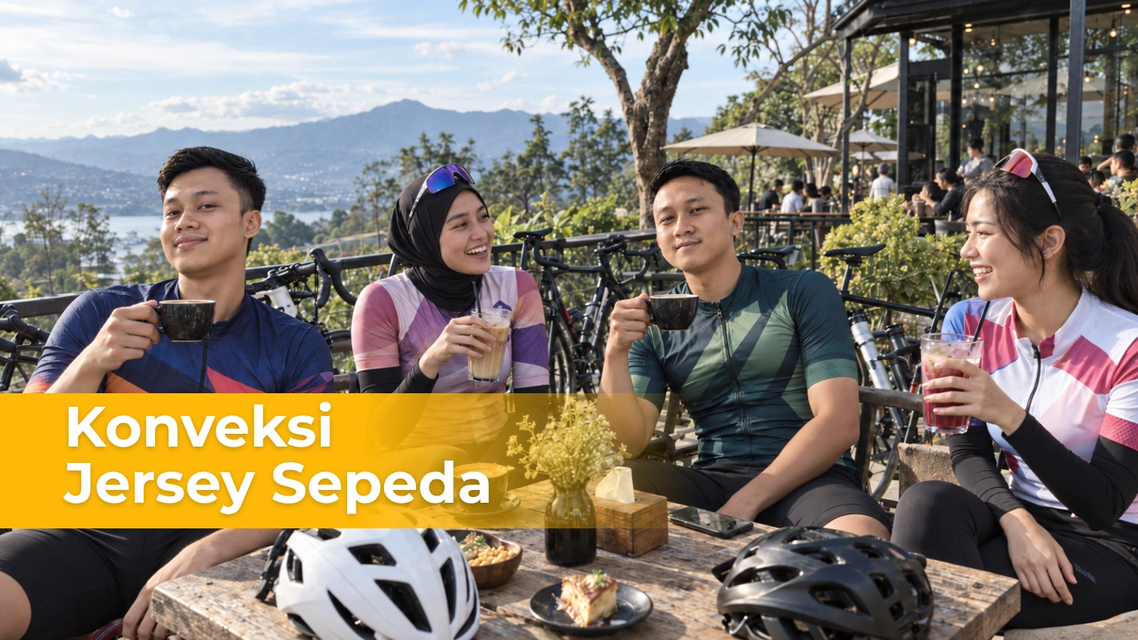 Konveksi Jersey Sepeda Custom Pusat Seragam Gowes Otentik