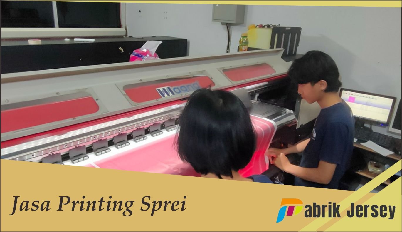 Jasa Printing Sprei atau bedcover